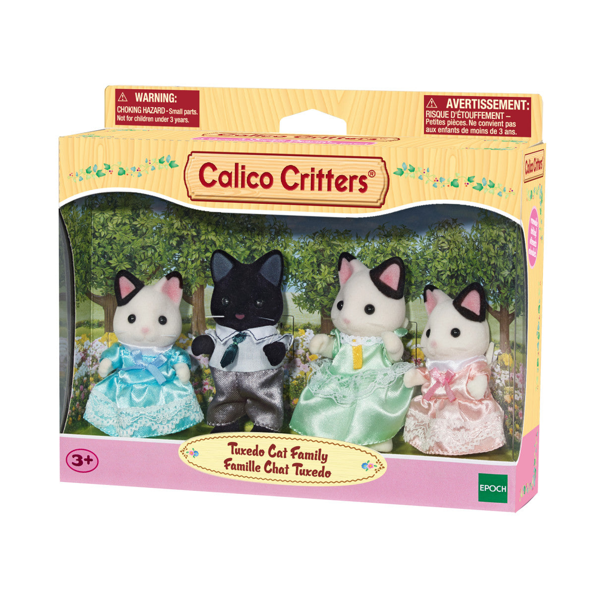 Calico Critters: Tuxedo Cat Family