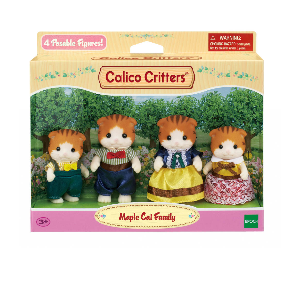 Calico Critters: Maple Cat Family