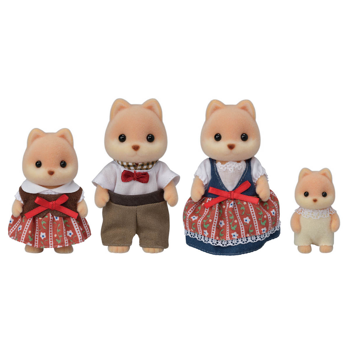 Calico Critters: Caramel Dog Family