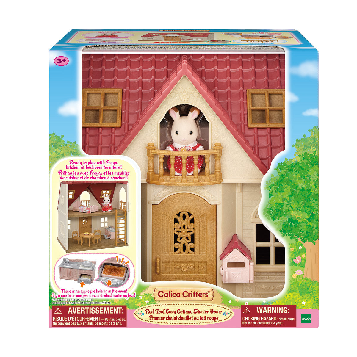 Calico Critters: Red Roof Cozy Cottage