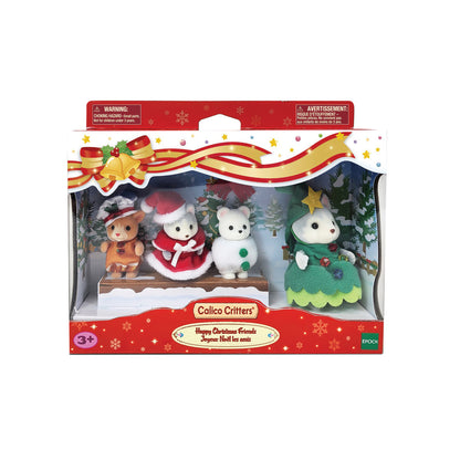 Calico Critters: Happy Christmas Friends Party Set