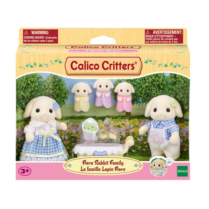 Calico Critters: Flora Rabbit Family