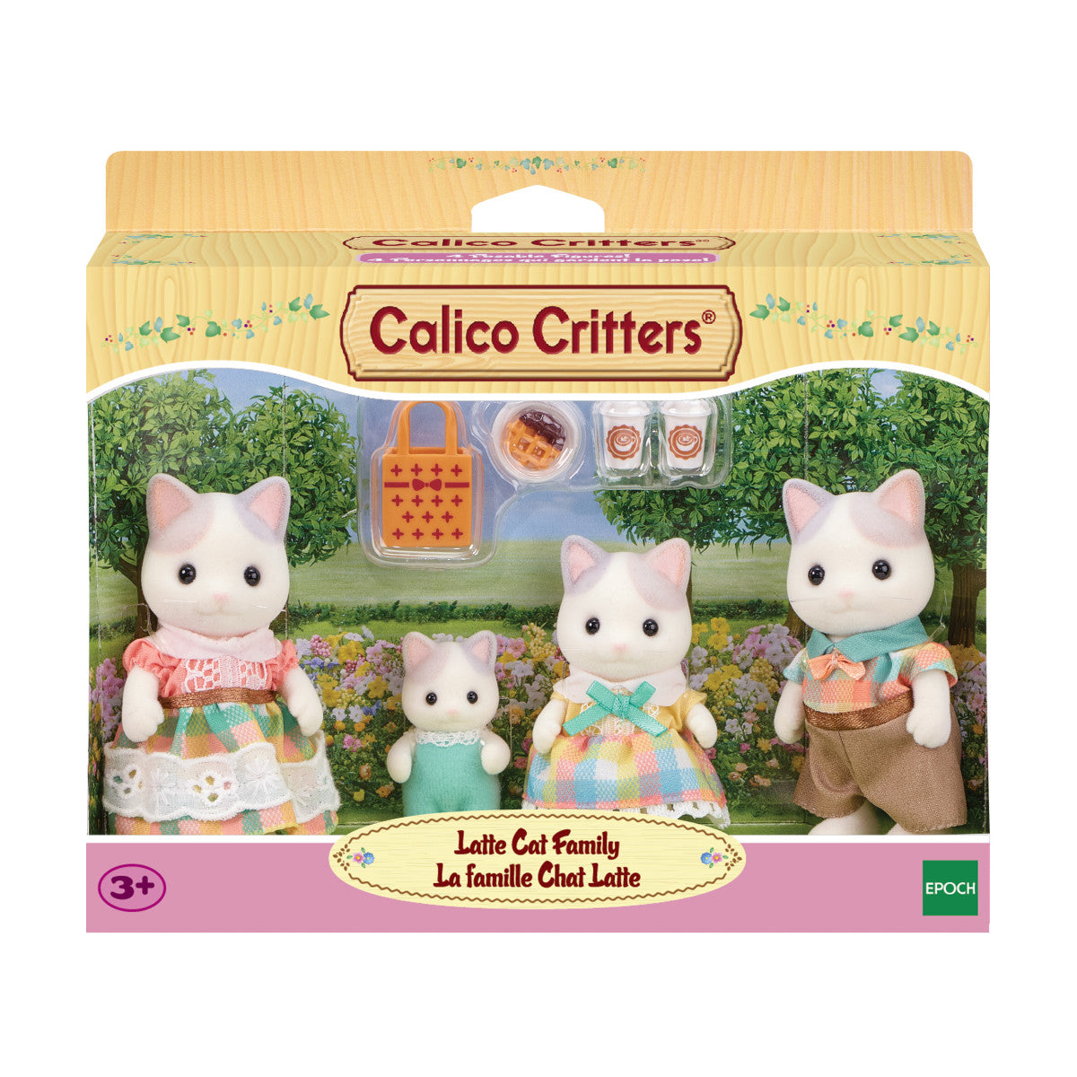 Calico Critters: Latte Cat Family