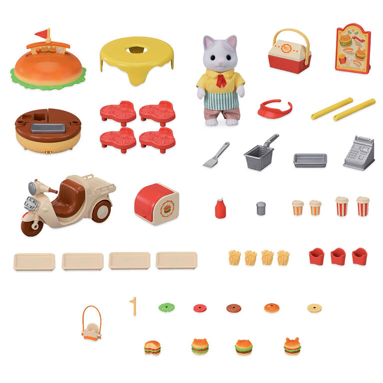 Calico Critters: Hamburger Stand