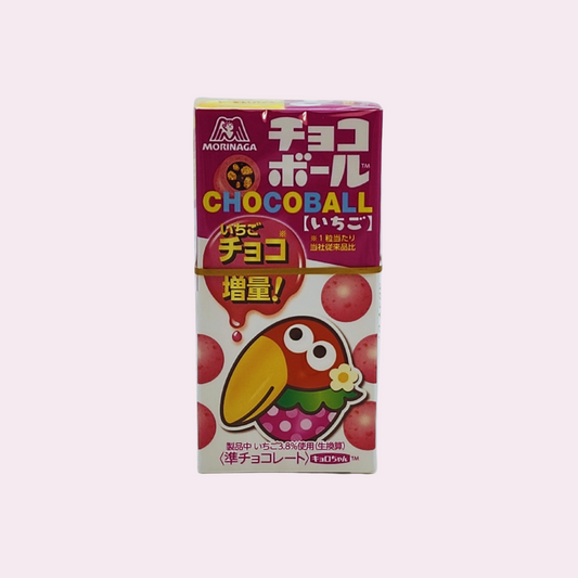 Morinaga Chocoball (Strawberry)