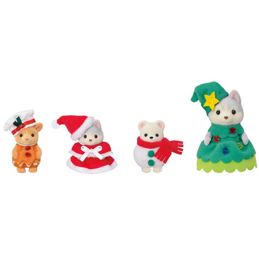 Calico Critters: Happy Christmas Friends Party Set