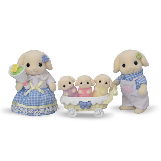 Calico Critters: Flora Rabbit Family