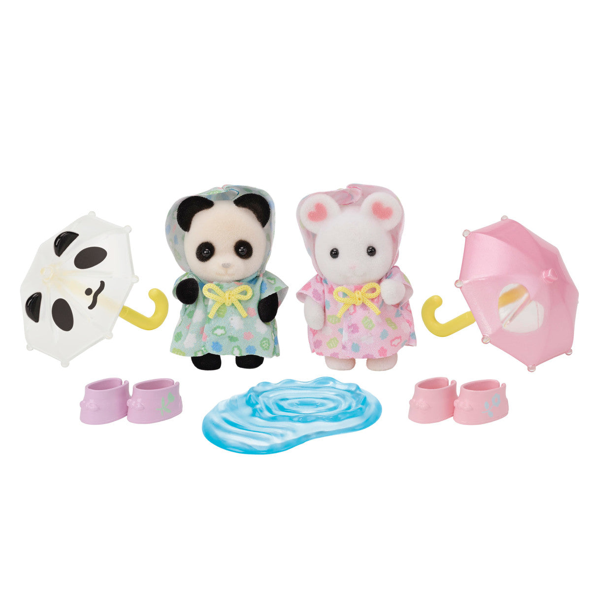 Calico Critters: Nursery Friends- Rainy Day Duo