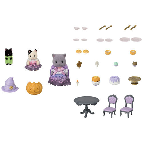 Calico Critters: Halloween Surprise Party Set