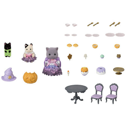 Calico Critters: Halloween Surprise Party Set