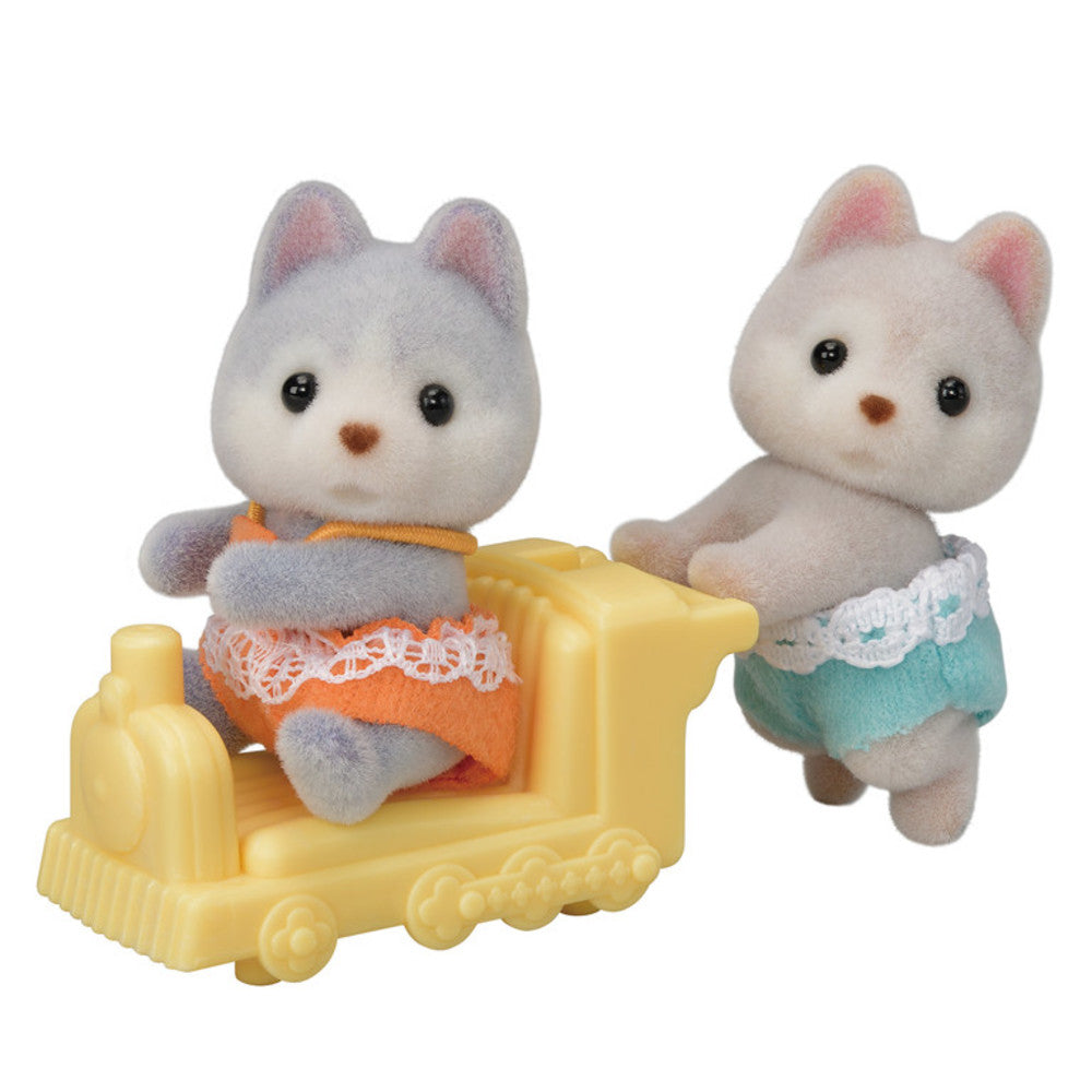 Calico Critters: Husky Twin Babies