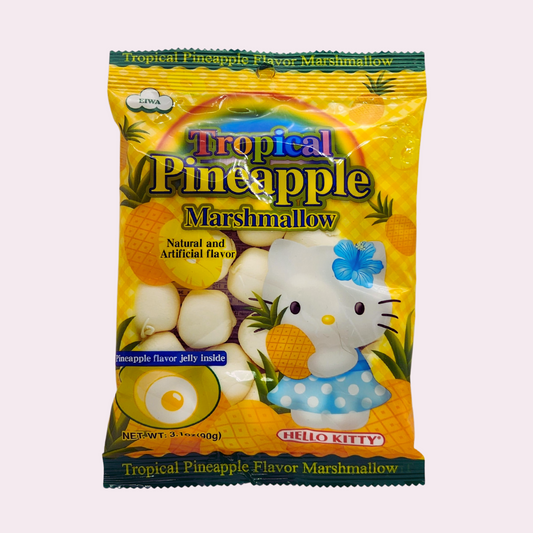 Hello Kitty Jelly Marshmallows- Pineapple Flavoured