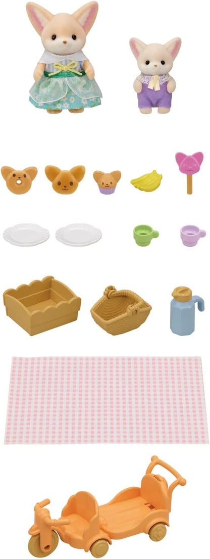 Calico Critters: Sunny Picnic Set (Fennec Fox Siblings)