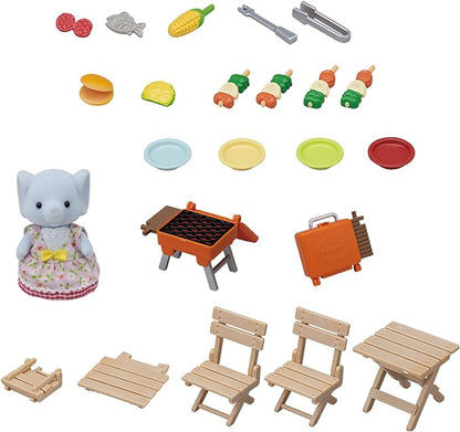 Calico Critters: BBQ Picnic Set (Elephant sibling)