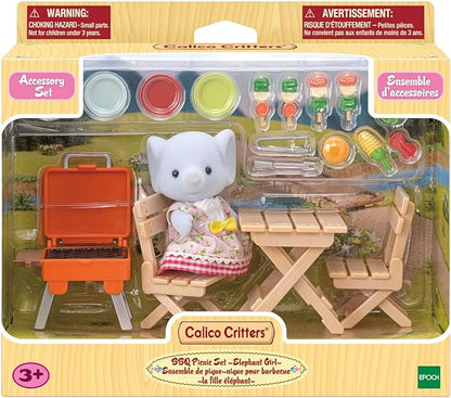 Calico Critters: BBQ Picnic Set (Elephant sibling)