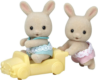 Calico Critters: Baby Milk Rabbit Twins (Japan Exclusive)