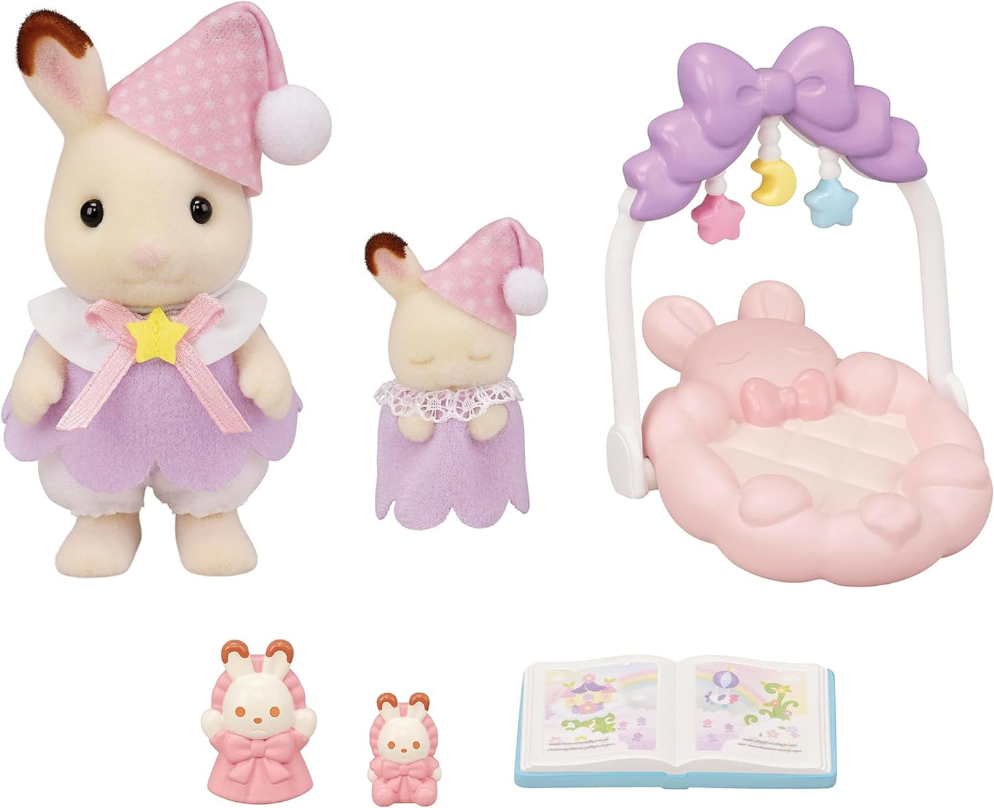 Calico Critters: Sleepy Milk Chocolate Rabbit Set (North American Release)