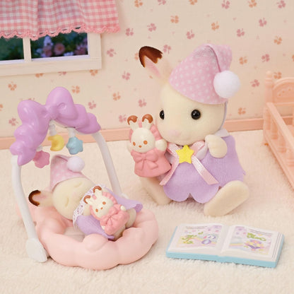 Calico Critters: Sleepy Milk Chocolate Rabbit Set (Japan Exclusive)