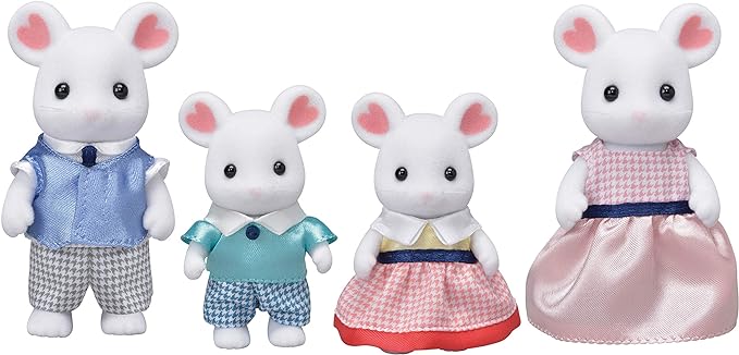 Calico Critters: Marshmallow Mouse Family