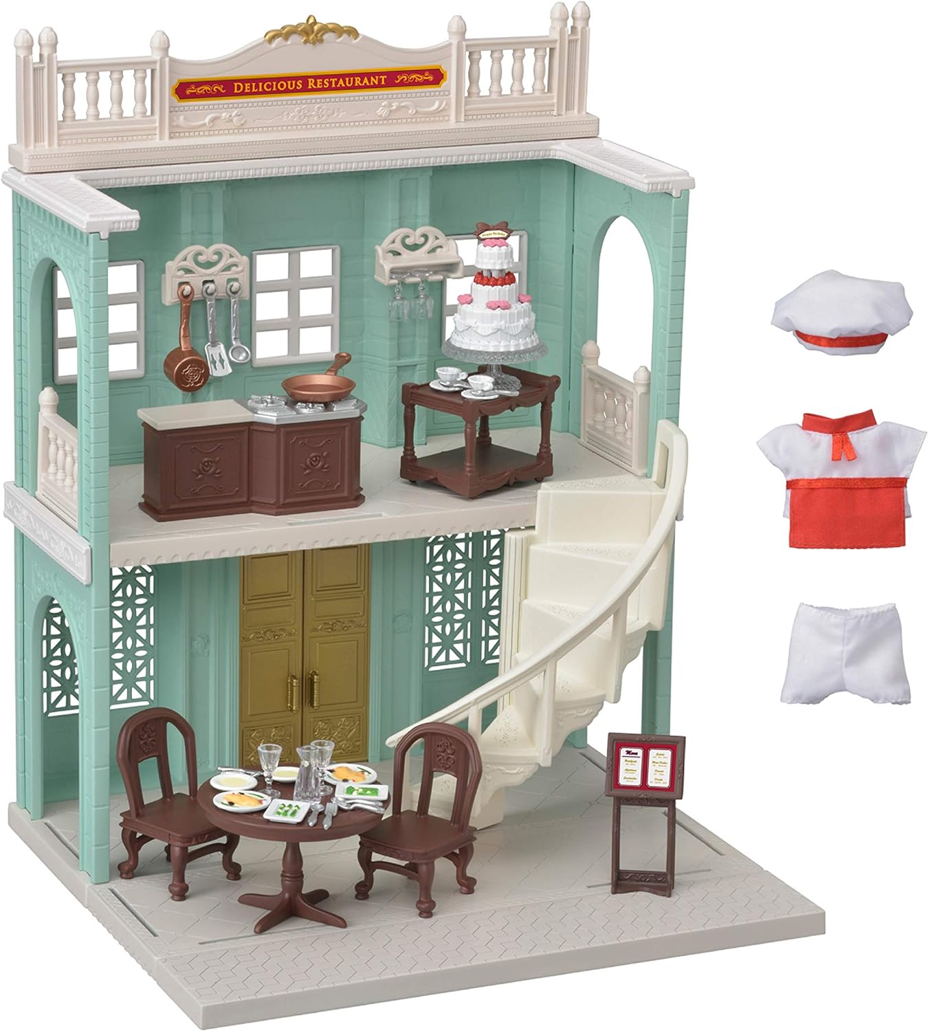 Calico Critters: Delicious Restaurant Play Set