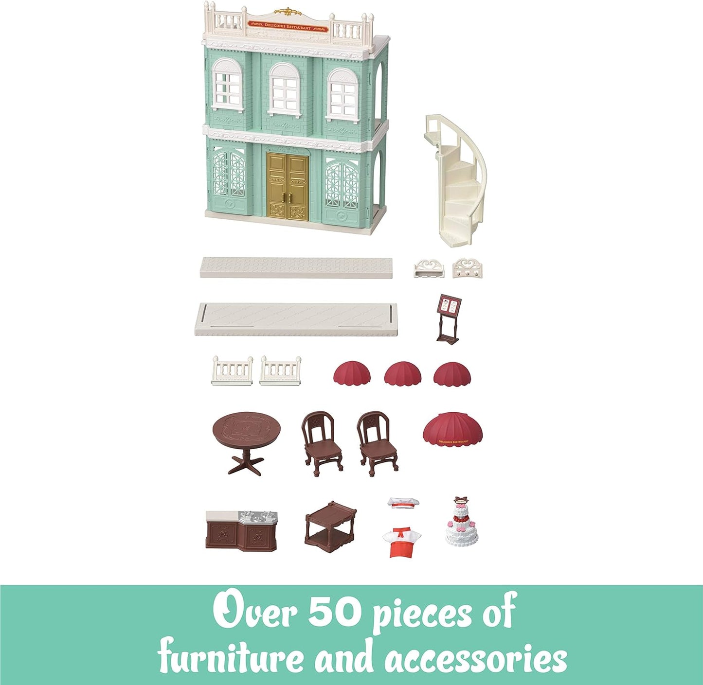 Calico Critters: Delicious Restaurant Play Set