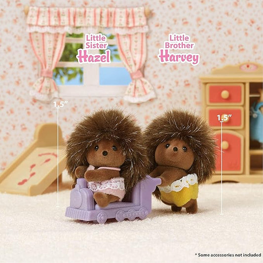 Calico Critters: Pickleweed Hedgehog Twin Babies