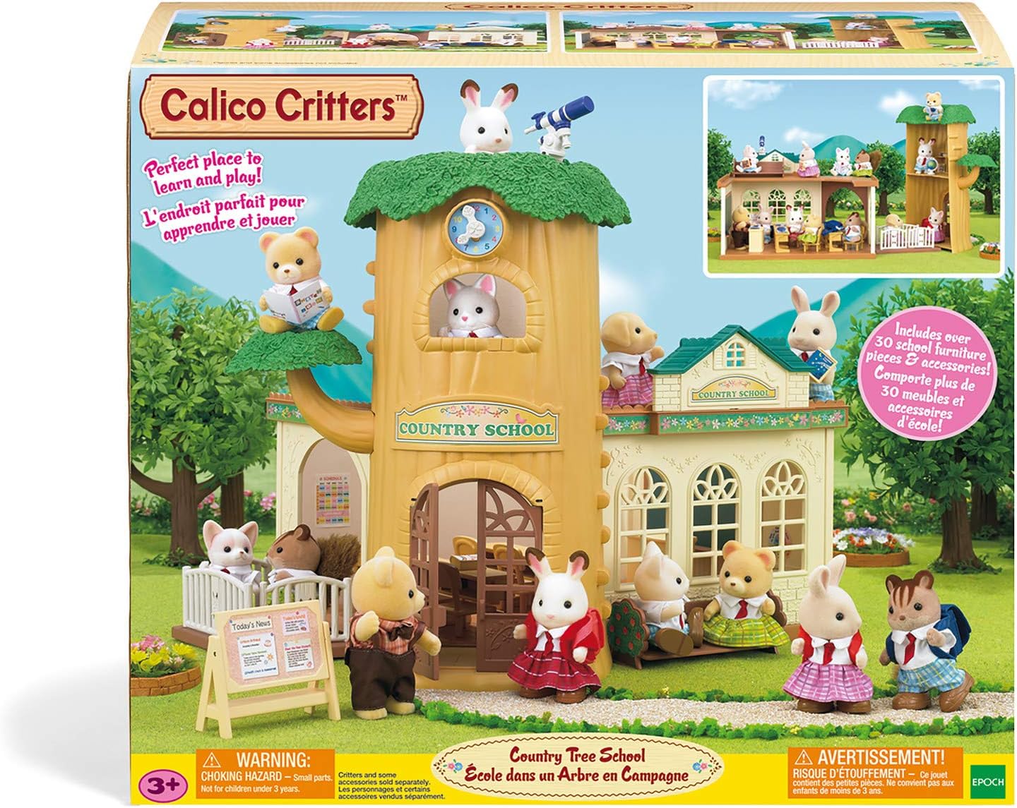 Calico Critters: Country Tree School Set