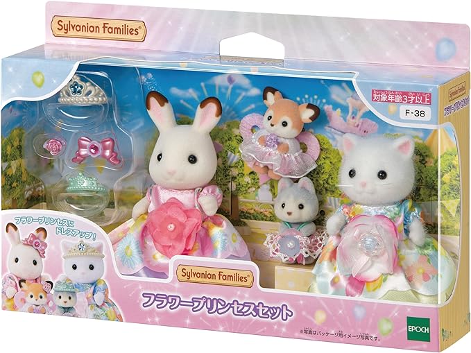 Calico Critters: Flower Princess Set (Japan Exclusive)