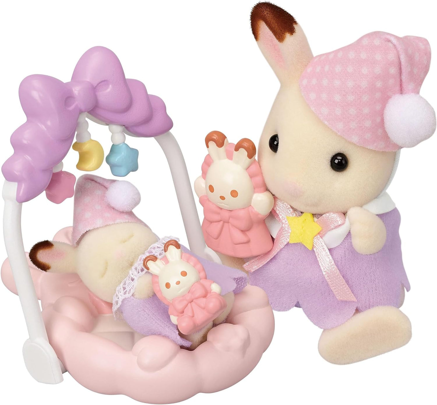 Calico Critters: Sleepy Milk Chocolate Rabbit Set (North American Release)