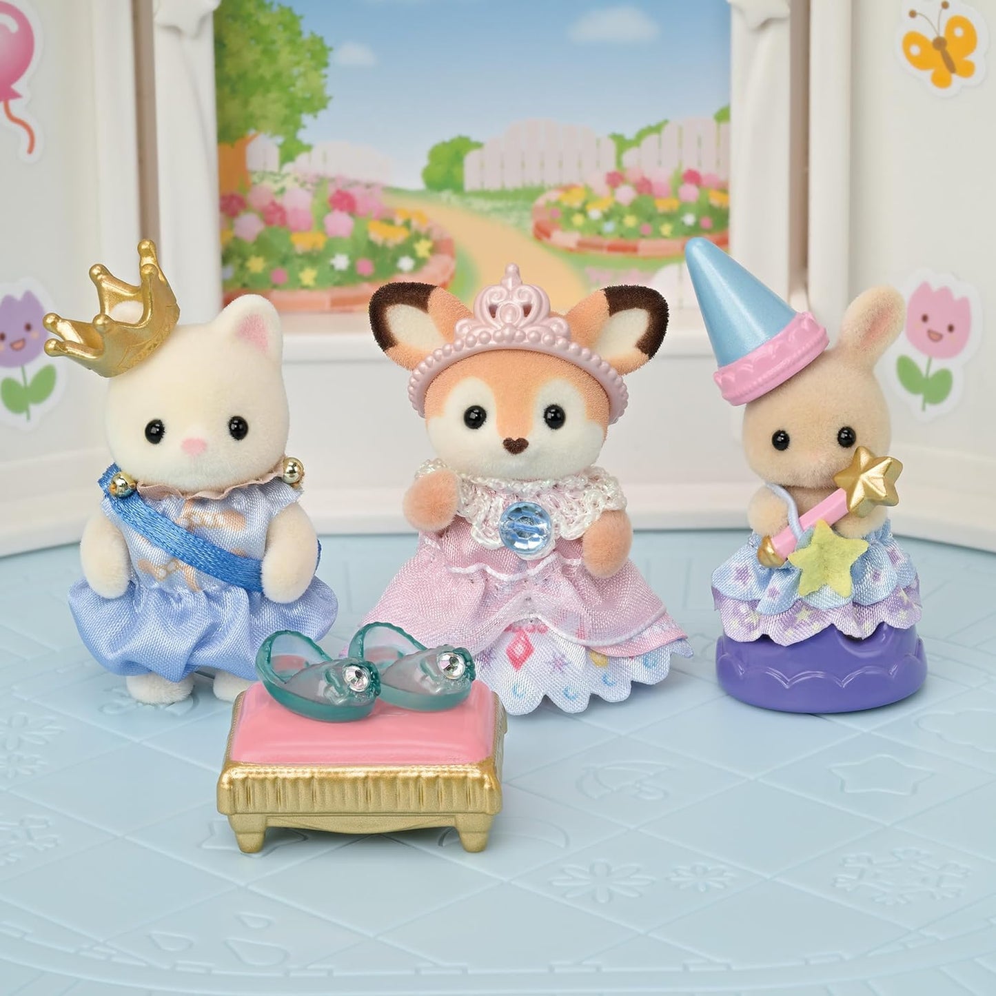 Calico Critters: Princess Recital Set (Baby Deer/ Silk Cat/ Milk Rabbit) (Japanese Exclusive)