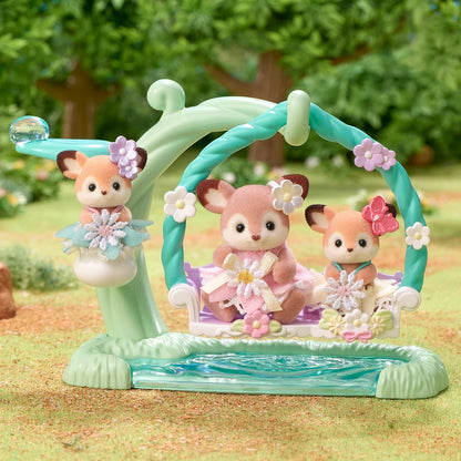 Calico Critters: Waterside Swing Set (New Deer Siblings)