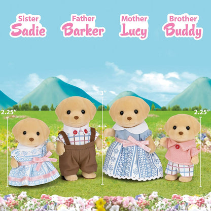 Calico Critters: Yellow Labrador Family