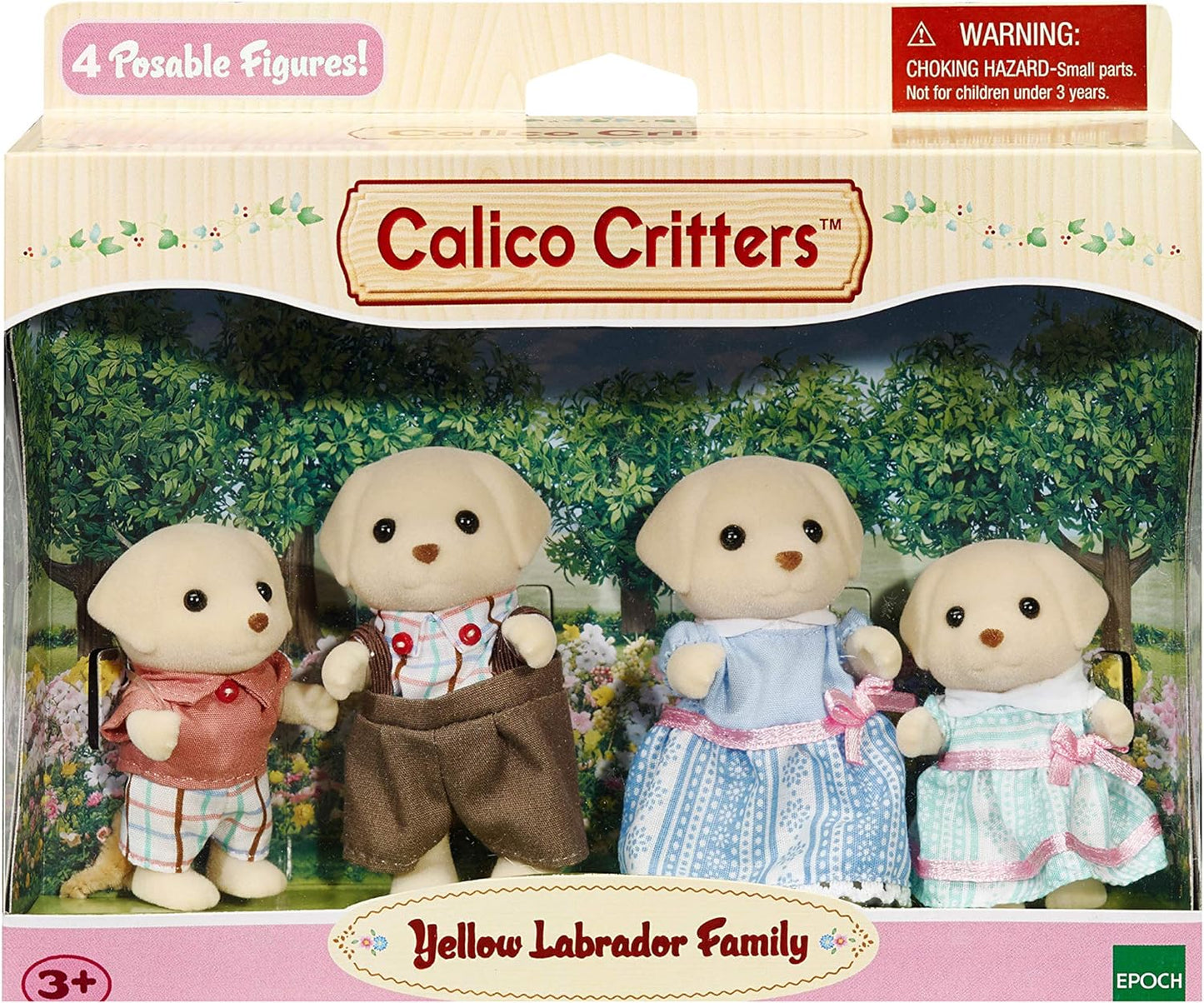 Calico Critters: Yellow Labrador Family