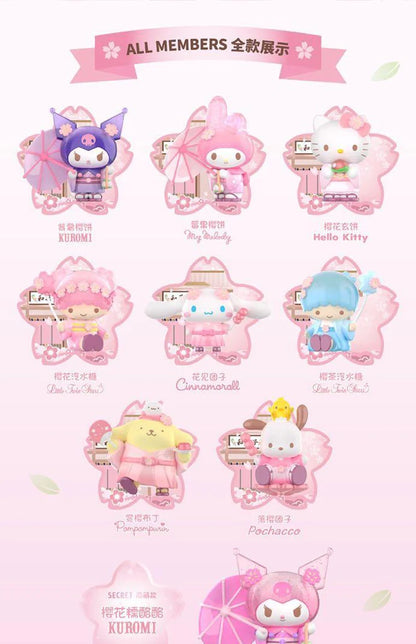 Sanrio Cherry Blossom and Wagashi Series Blind Box