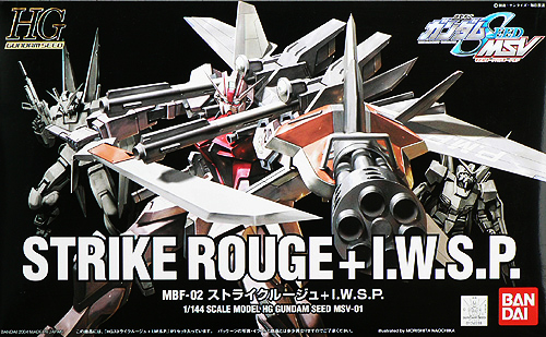 HG 1/144 #01 Strike Rouge + IWSP (Backorder)