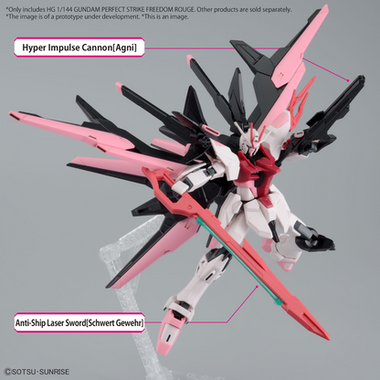 HG 1/144 GUNDAM PERFECT STRIKE FREEDOM ROUGE (Backorder)