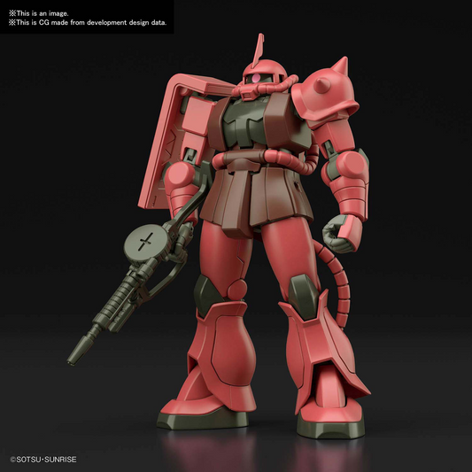 HG 1/144 MS-06S ZAKU II (Char Custom) (Backorder)