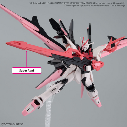 HG 1/144 GUNDAM PERFECT STRIKE FREEDOM ROUGE (Backorder)