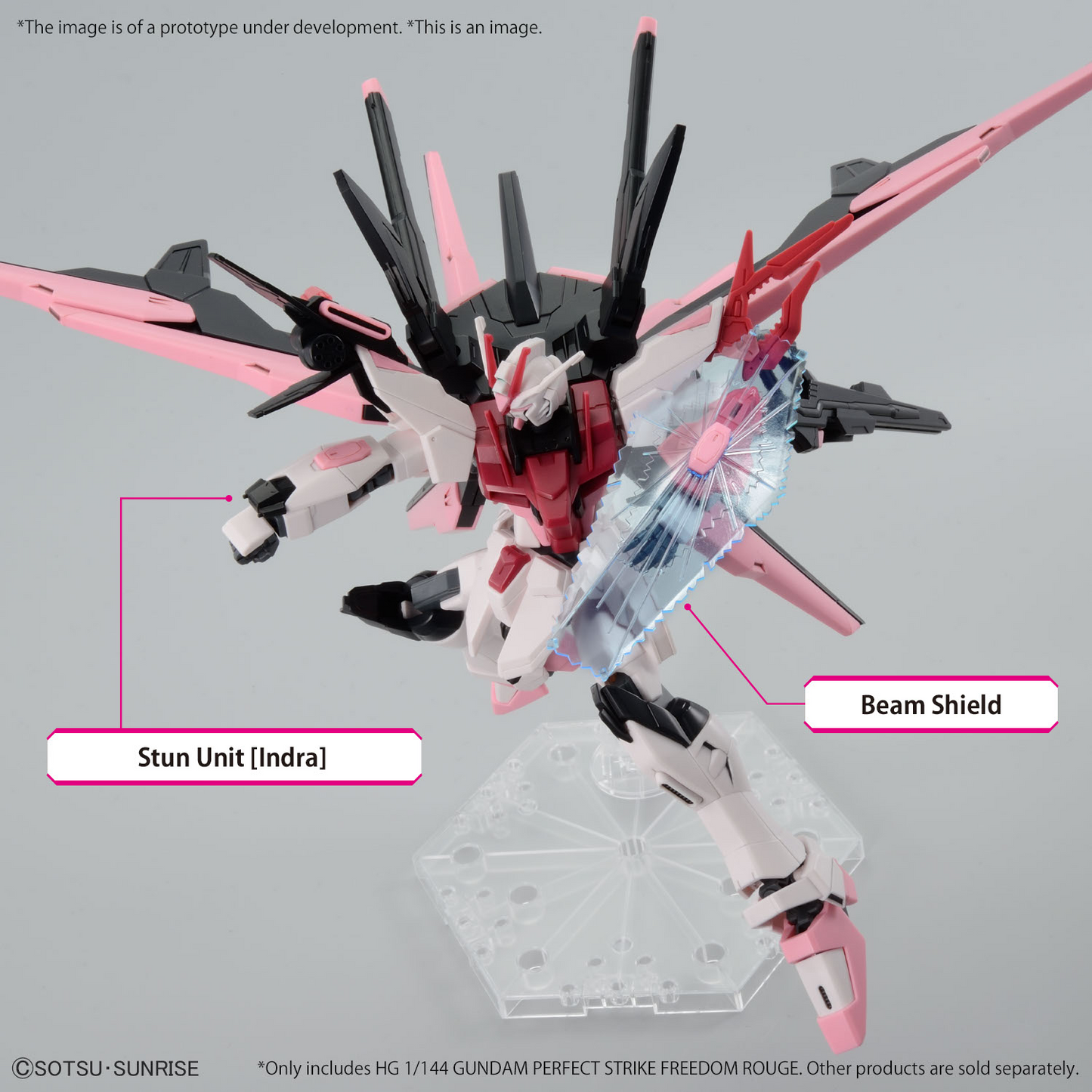 HG 1/144 GUNDAM PERFECT STRIKE FREEDOM ROUGE (Backorder)