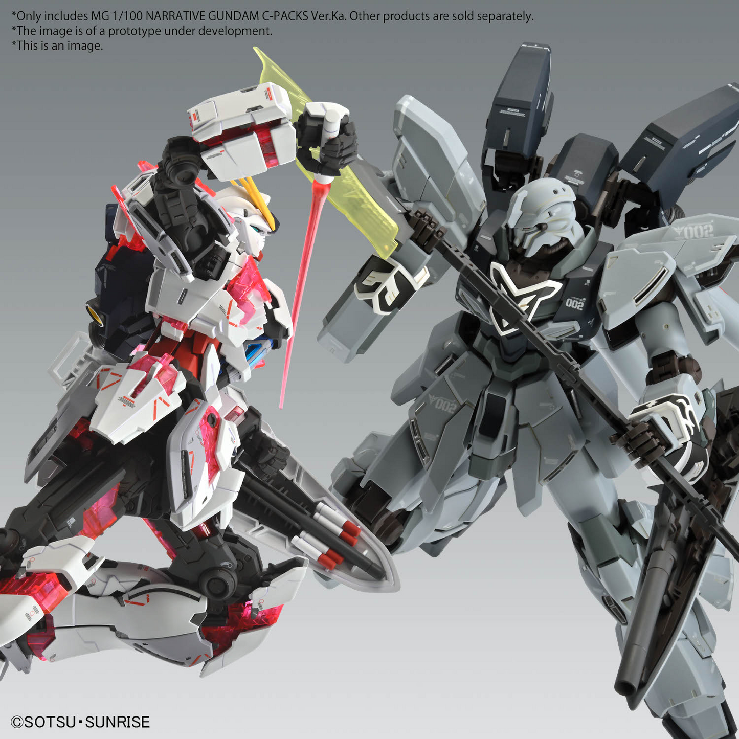 MG 1/100 NARRATIVE GUNDAM C-PACKS Ver.Ka