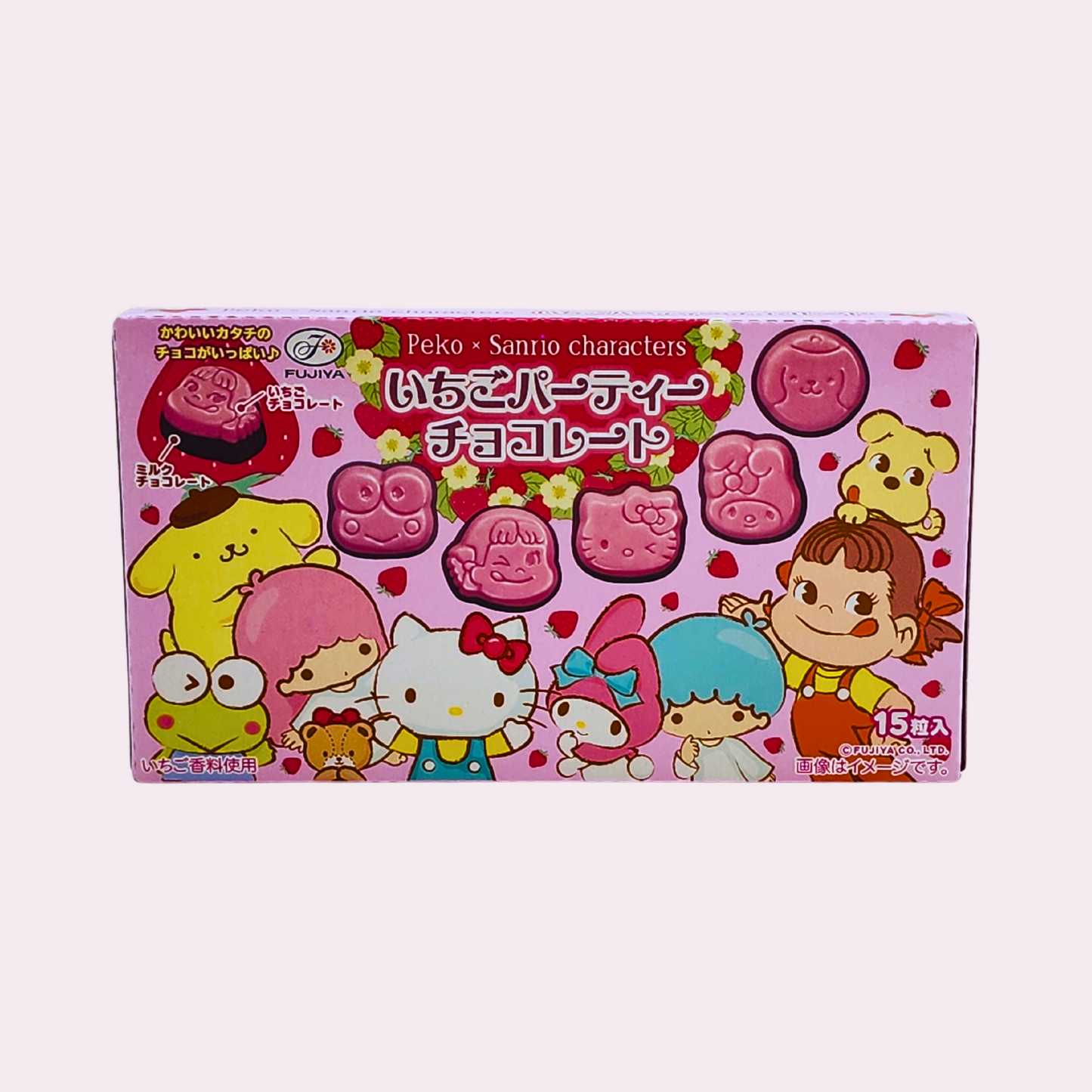 Peko X Sanrio Milky Strawberry Chocolates – Aria Snacks