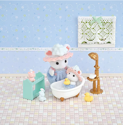 Calico Critters: Bathtime Bubbly Siblings (North American Release)