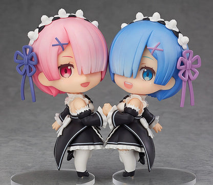 Nendoroid 732 Ram (Re:Zero) + Nendoroid 663 Rem (Re:Zero)