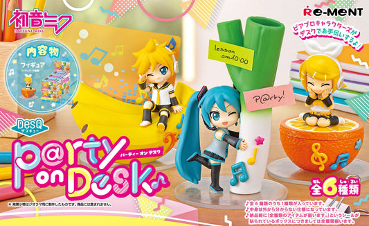 Hatsune Miku Party on Desk Blind Box (Re-Ment)