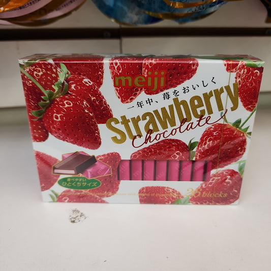 Meiji Premium Strawberry Mini Chocolates