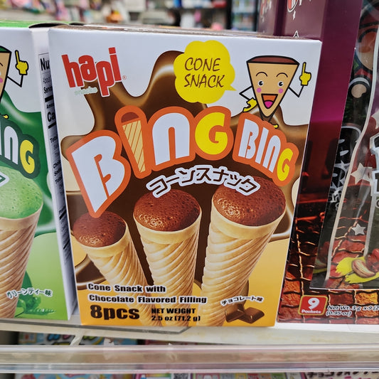 Hapi Bing Bing Cone Snack (Chocolate)