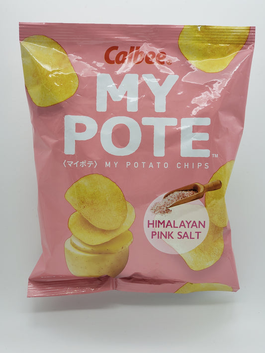 Calbee My Pote Potato Chips (Himalayan Pink Salt)