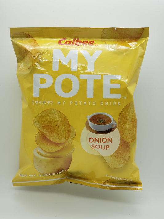 Calbee My Pote Potato Chips (Onion Soup)