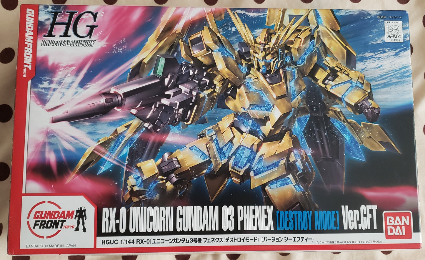 HG RX-0 Unicorn Gundam 03 Phenex (Destroy Mode) Ver. GFT